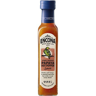 Encona West Indian Papaya Hot Pepper Sauce - 142 ml