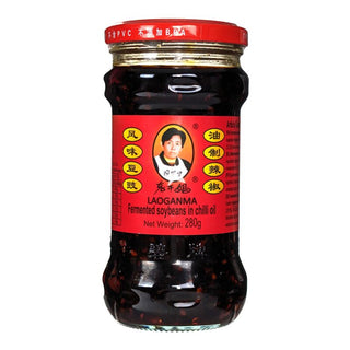 Laoganma Soia Fermentat in Olio di Peperoncino - 280g