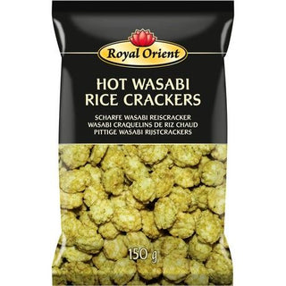 Royal Orient Hot Wasabi Rice Crackers – 150 g