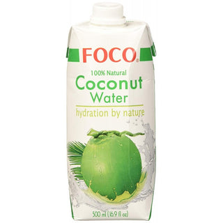 FOCO Acqua di Cocco Naturale – 500ml