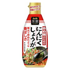 S&B Saikan Garlic Ginger Sauce for Stir-Frying – 160 g