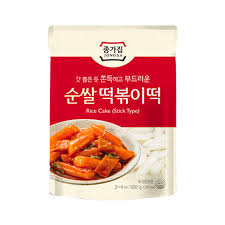 JONGGA Rice Cake  Tubolari (Tteokbokki) - 500g