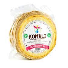 Komali Tortillas di Mais 15 cm - 500G