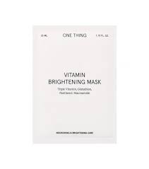One Thing – Vitamin Brightening Mask