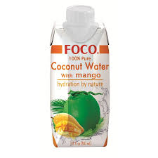 FOCO Acqua di Cocco al Mango – 500ml