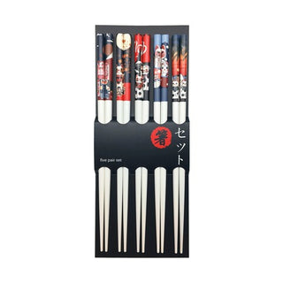 Set di Bacchette maneki neko