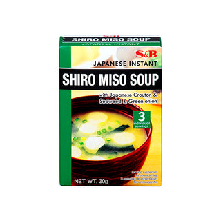 S&B Shiro Miso Soup Istantaneo - 30g