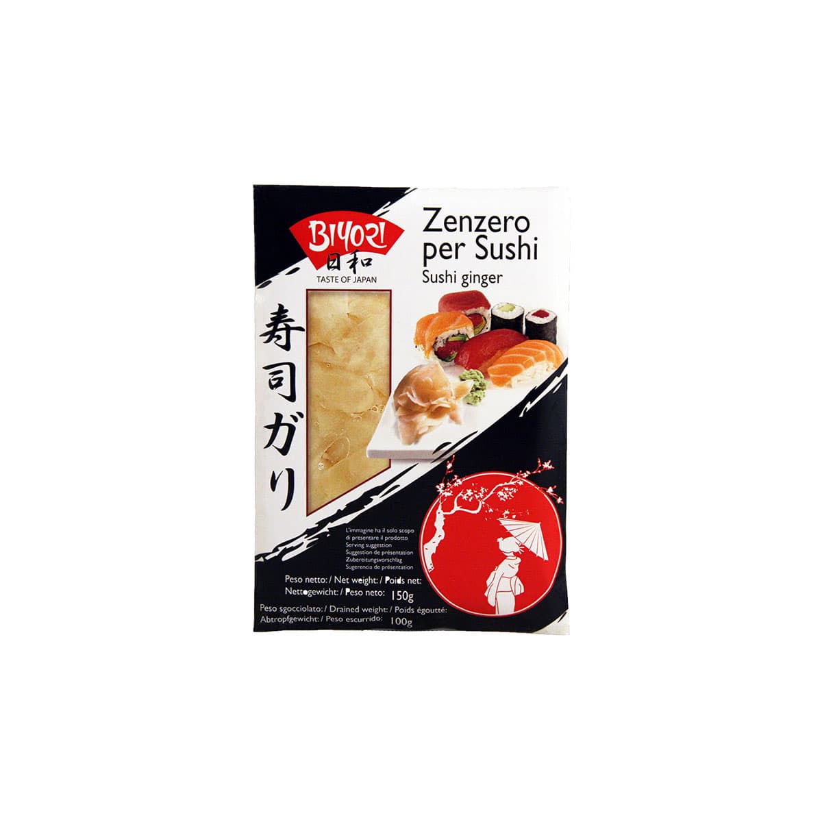Zenzero In Salamoia per Sushi Biyori 1kg : : Alimentari e cura  della casa