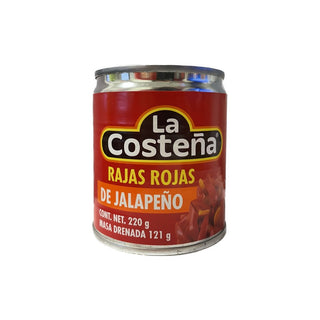 La Costena Jalapenos Rosso a Fette - 220g