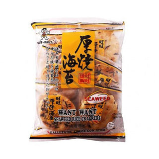 Cracker di Riso con Alghe Want Want - 160g