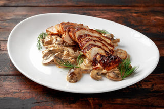 Pollo al tamarindo con funghi