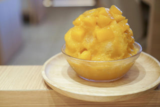 Mango sciroppato all'erba limoncina
