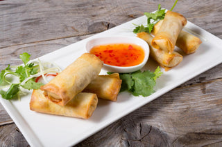 Involtini thailandesi con noodle