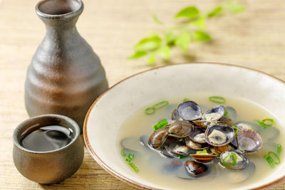 Vongole al sakè