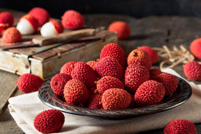 Mousse di lychees