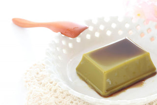 Gelatina al tè verde