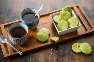 Biscotti al matcha