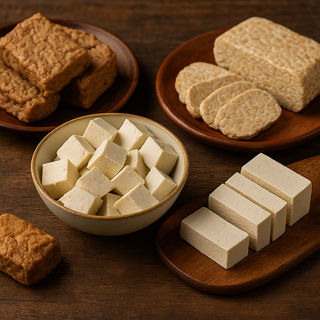 Tofu, Seitan e tempeh