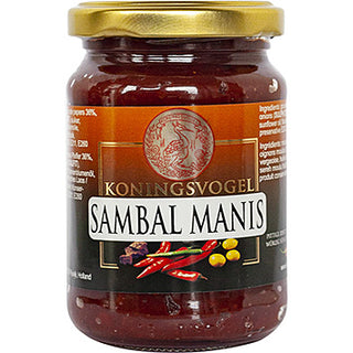 Koningsvogel Sambal Manis - 375g