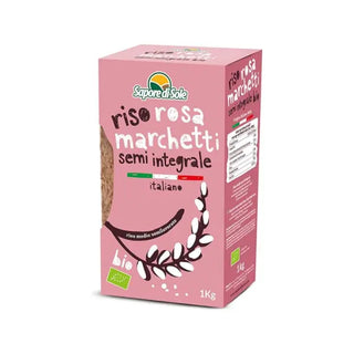 Sapore di Sole Riso Rosa Marchetti Semi Integrale Bio - 1 kg