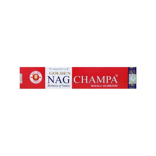 Vijayshree Golden Nag Champa Incenso - 15 g
