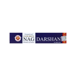 Vijayshree Golden Nag Darshan Incenso - 15 g