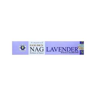 Vijayshree Golden Nag Lavender Incenso - 15 g