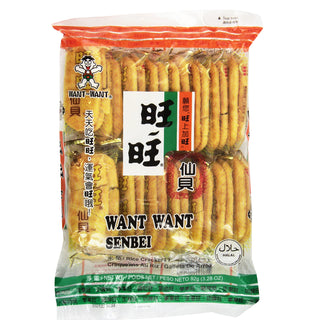 Cracker di Riso Want Want Senbei - 112g