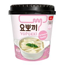 Yopokki Tteokbokki Carbonara Sauce Cup  - 120g