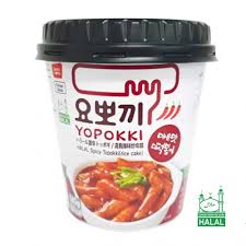 Yopokki Tteokbokki Cup con Salsa  Piccante  - 140g
