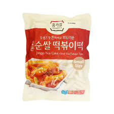JONGGA Rice Cake  Tubolari (Tteokbokki) - 1 kg