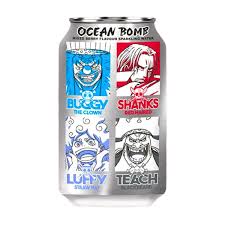 Ocean Bomb One Piece 4 Imperatori ai Frutti di Bosco - 330ml