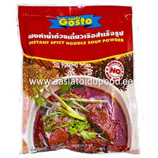 Gosto Instant Spicy Noodle Soup Powder – 208 g