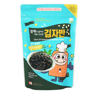 Garimi Snack di Alghe a Fiocchi con Olio d'Oliva - 50g