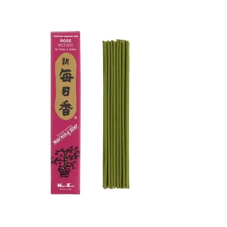 Morning Star Incenso Giapponese Candida Rosa - 50 stick