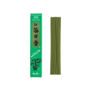 Morning Star Incenso Giapponese Salvia Bianca - 50 stick