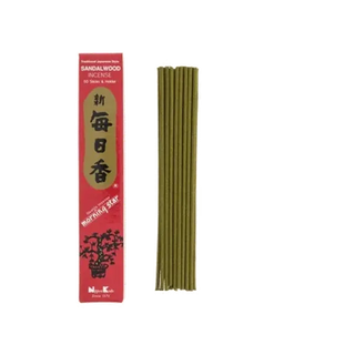 Morning Star Incenso Giapponese Sandalo Delicato - 50 stick