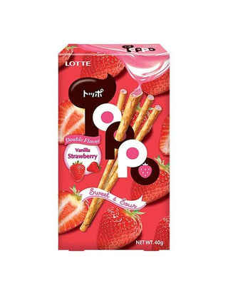 Toppo Pretzel alla Fragola e Vaniglia - 40g