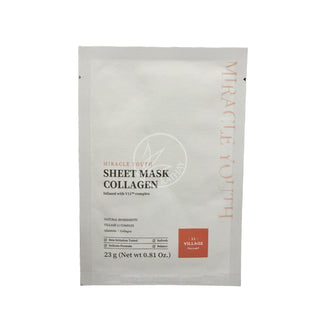 Maschera in tessuto MIRACLE YOUTH al collagene – VILLAGE 11