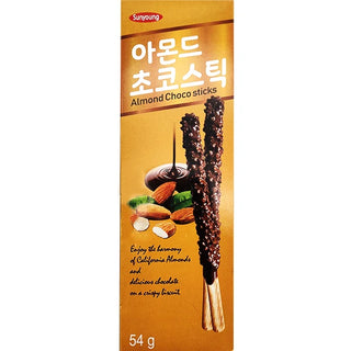 Sunyoung Almond Choco Sticks Sticks al cioccolato e mandorla - 54g