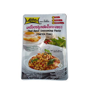Lobo Thai Basil Seasoning Paste Pad Ka Prao - 50g