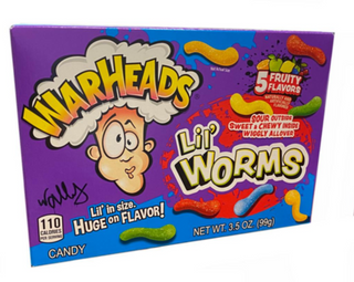 Warheads Lil' Worms Caramelle aspre alla frutta  99g