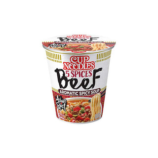 Nissin Cup Ramen Instantaneo al manzo - 64g