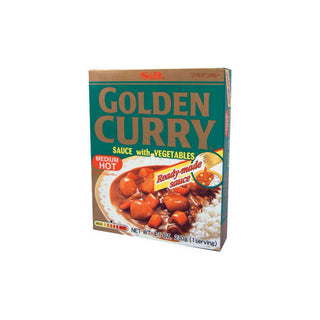 S&B Golden Curry Mix con Verdure Med-Hot - 230g