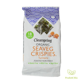 Seaveg crispies curcuma di Clearpring