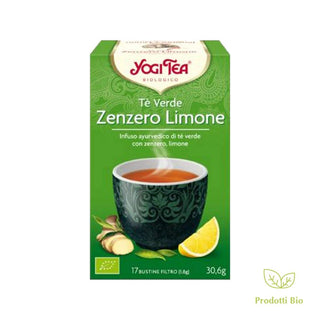 Te verde zenzero limone 30.6g di Yogi tea